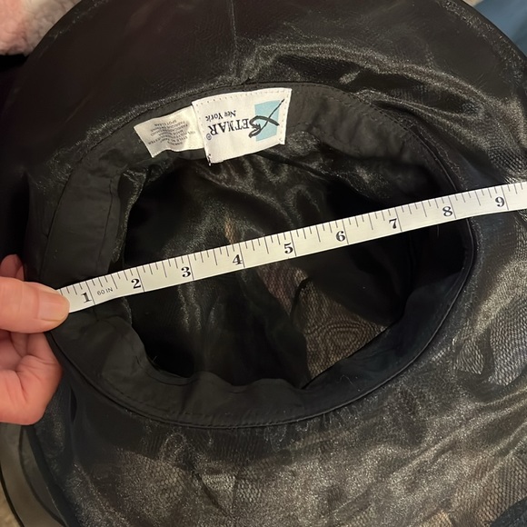 Setmar Vintage Tea Party Flower Fascinator Organza Church Funeral Easter Hat - Picture 7 of 7